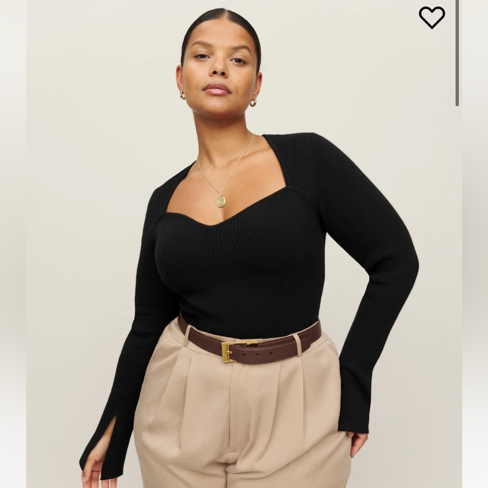 Reformation Glenna Cashmere Sweater